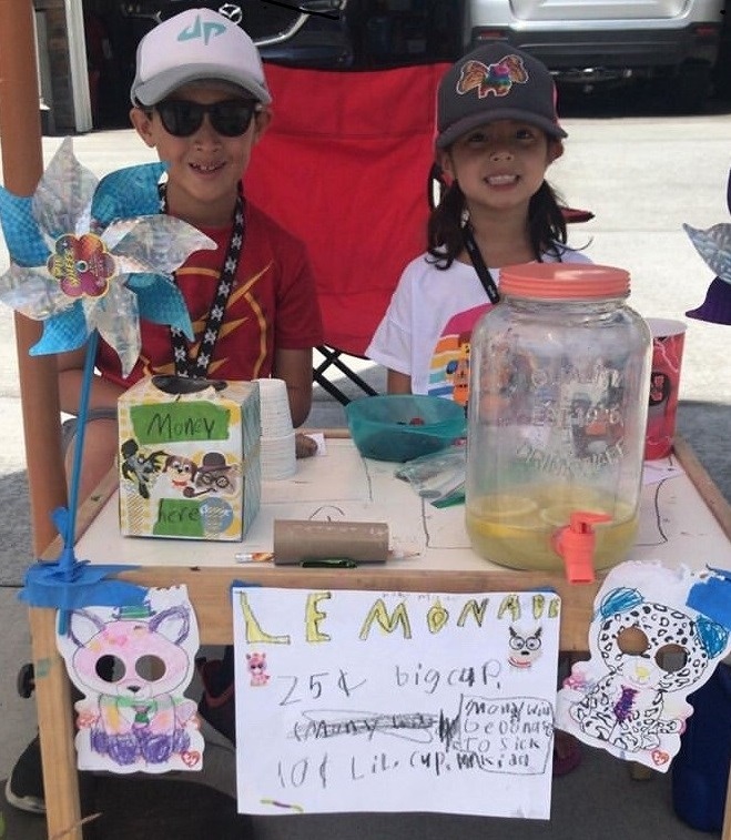 Kids' lemonade stand raises money for sick children