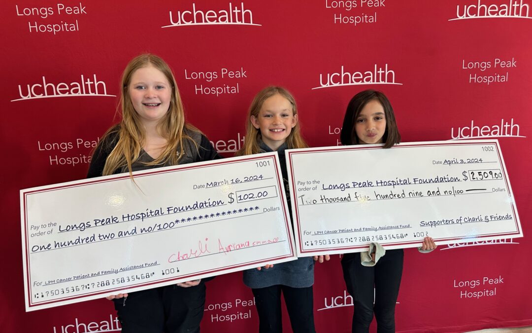 Sweet trio sparks wave of giving for cancer patients